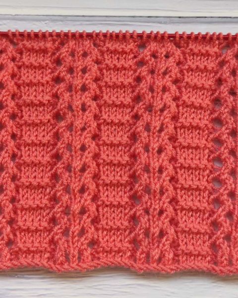 Point Tricot Ajouré