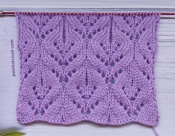 Point Ajouré au Tricot