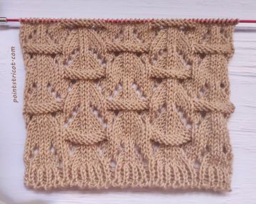 Point Ajouré au Tricot