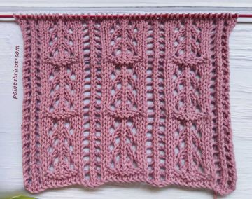 Point Ajouré au Tricot