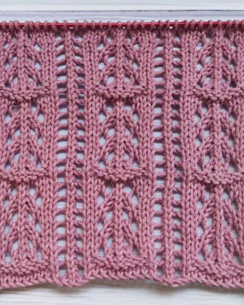 Point Ajouré au Tricot