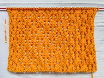 Point Ajouré au Tricot