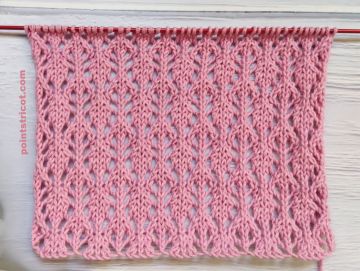 Point Ajouré au Tricot