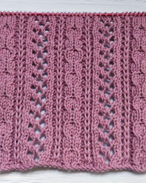 Point Ajouré au Tricot