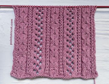 Point Ajouré au Tricot