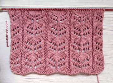 Point Ajouré au Tricot