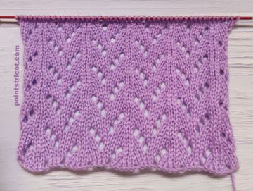 Point Ajouré au Tricot