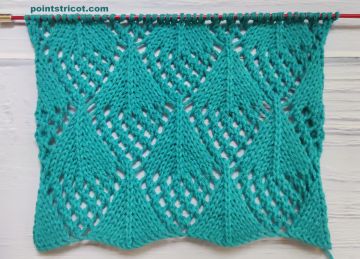 Point Ajouré au Tricot