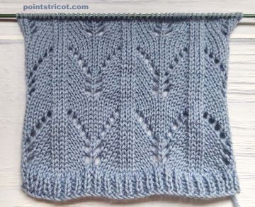 Point Ajouré au Tricot