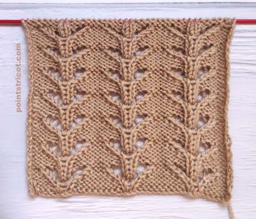 Point Ajouré au Tricot