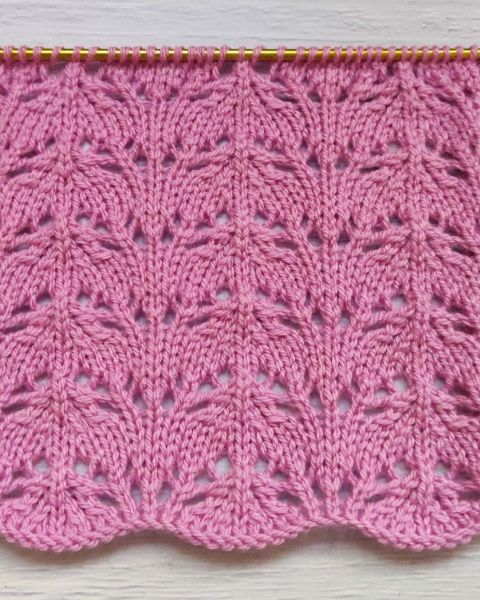 Point Ajouré au Tricot