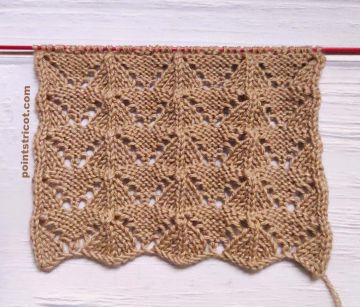 Point de Tricot Ajouré