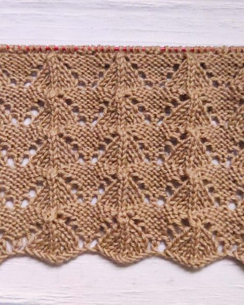 Point de Tricot Ajouré