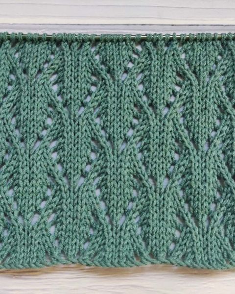 Point Ajouré au Tricot