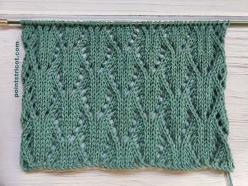 Point Ajouré au Tricot