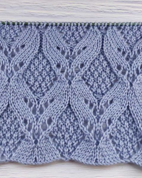 Point Ajouré au Tricot