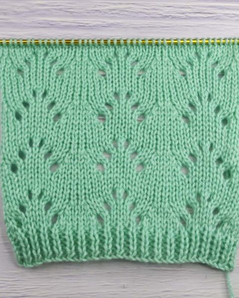 Point Ajouré au Tricot