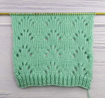 Point Ajouré au Tricot