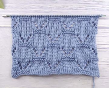 Point Ajouré au Tricot