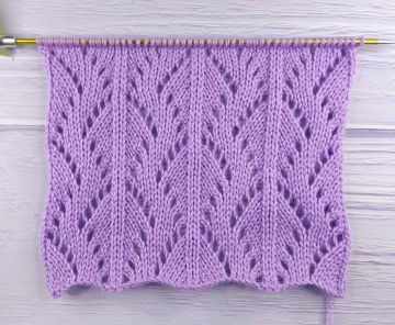 Point Ajouré au Tricot