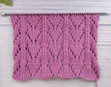 Point Ajouré au Tricot