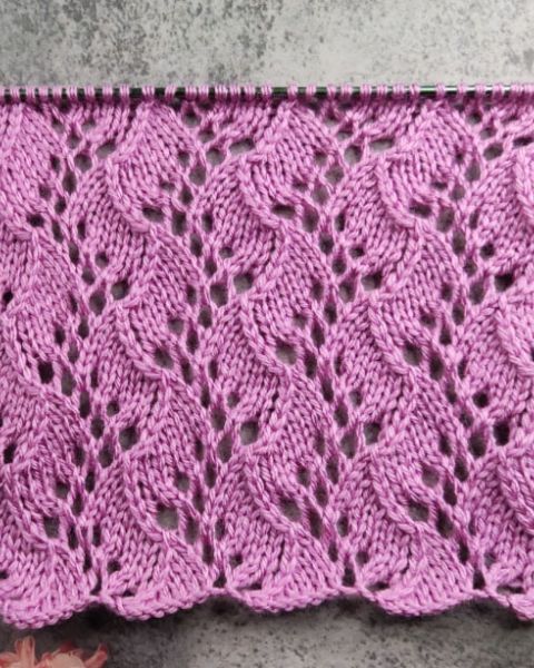 Point Ajouré au Tricot