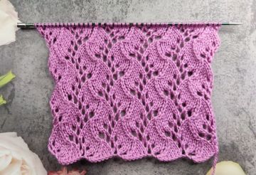 Point Ajouré au Tricot