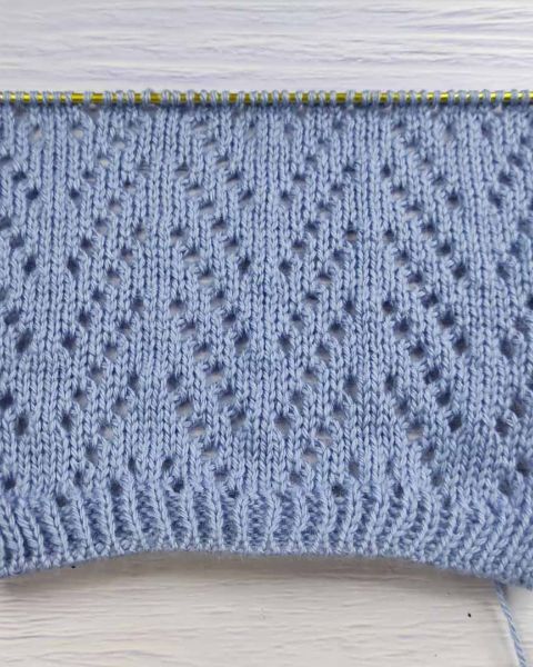 Point Ajouré au Tricot