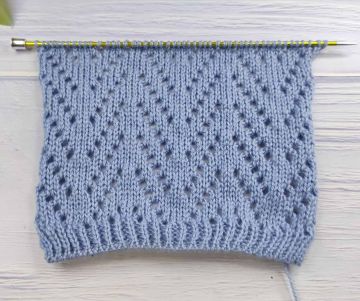 Point Ajouré au Tricot