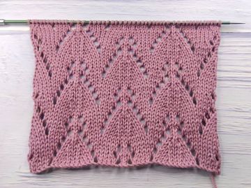 Point Ajouré au Tricot