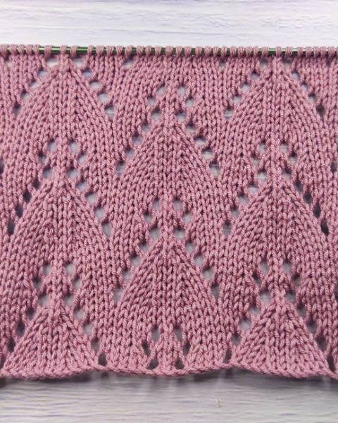 Point Ajouré au Tricot