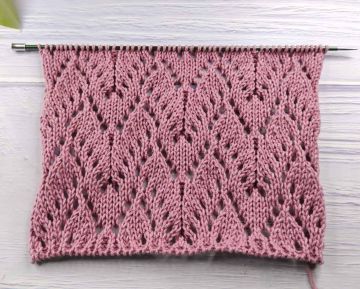 Point Ajouré au Tricot