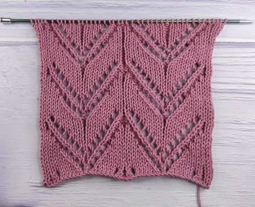 Point Ajouré au Tricot