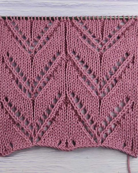 Point Ajouré au Tricot