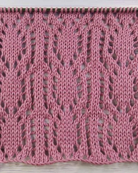 Point Ajouré au Tricot