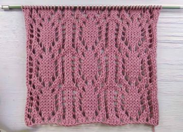 Point Ajouré au Tricot