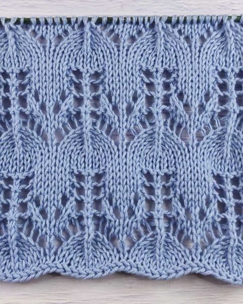Point Ajouré au Tricot