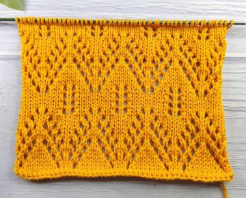 Point Ajouré au Tricot