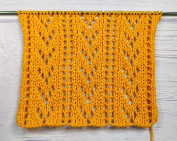 Point Ajouré au Tricot