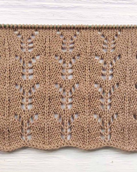 Point Ajouré au Tricot
