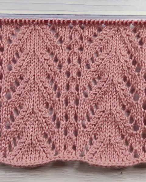 Point Ajouré au Tricot