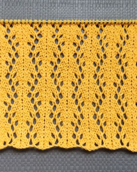 Point Ajouré au Tricot