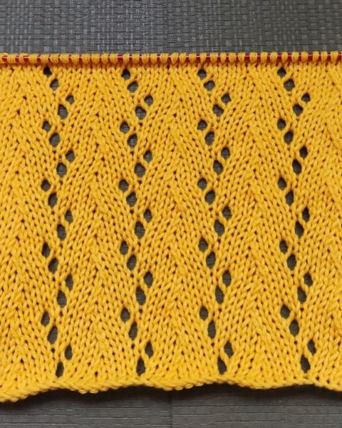 Point Ajouré au Tricot