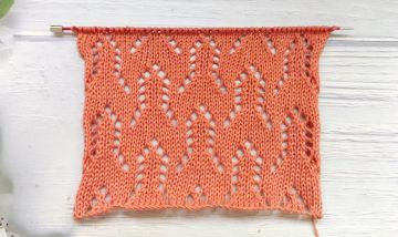 Point Ajouré au Tricot