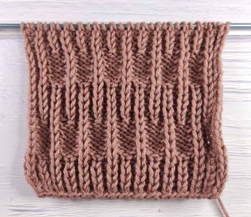 Fausses Côtes Anglaises au Tricot