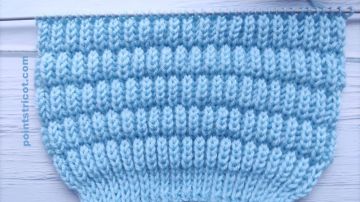 Point de Brioche au Tricot