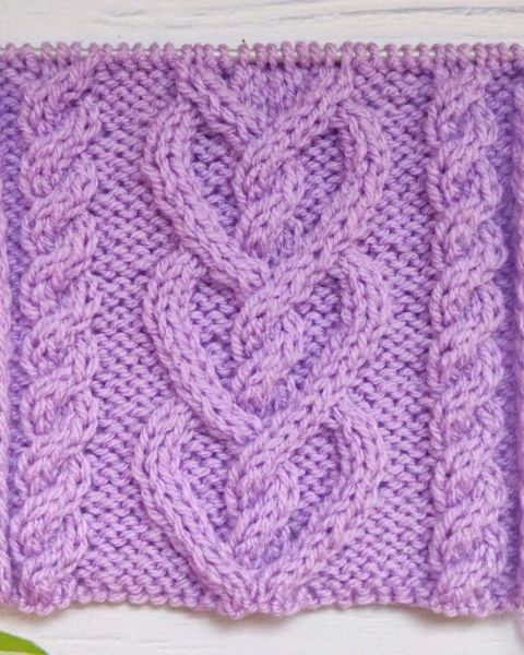 Point Coeur au Tricot