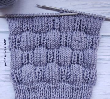 Point de Damier au Tricot