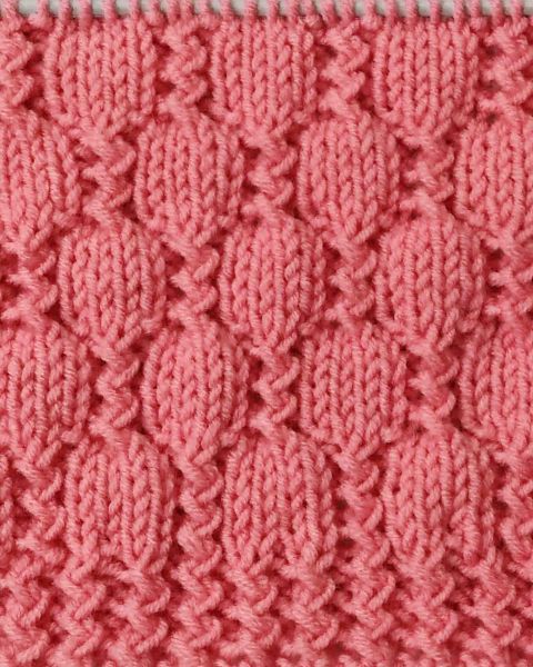 Point de Damier au Tricot