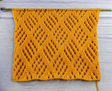 Point de Panier au Tricot